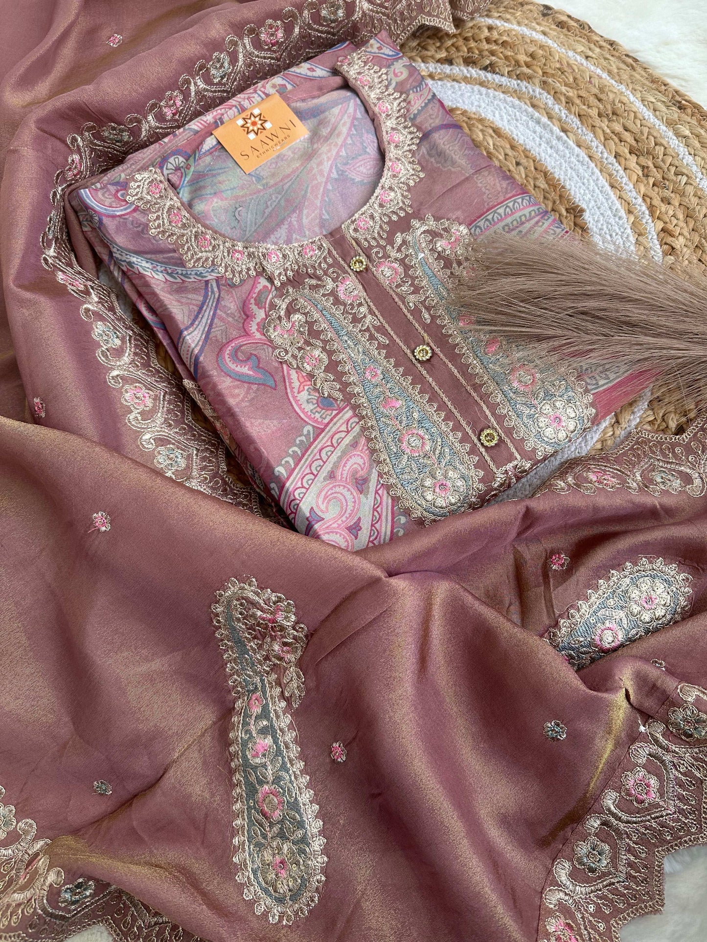 Unstitched premium suit set