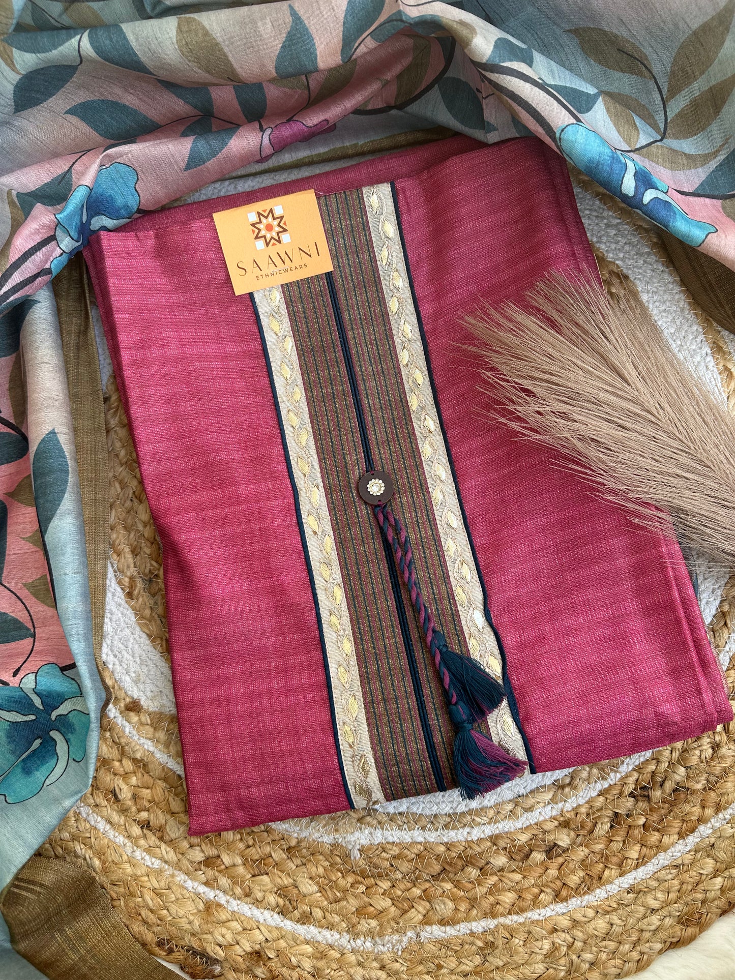 Premium unstitched suit set