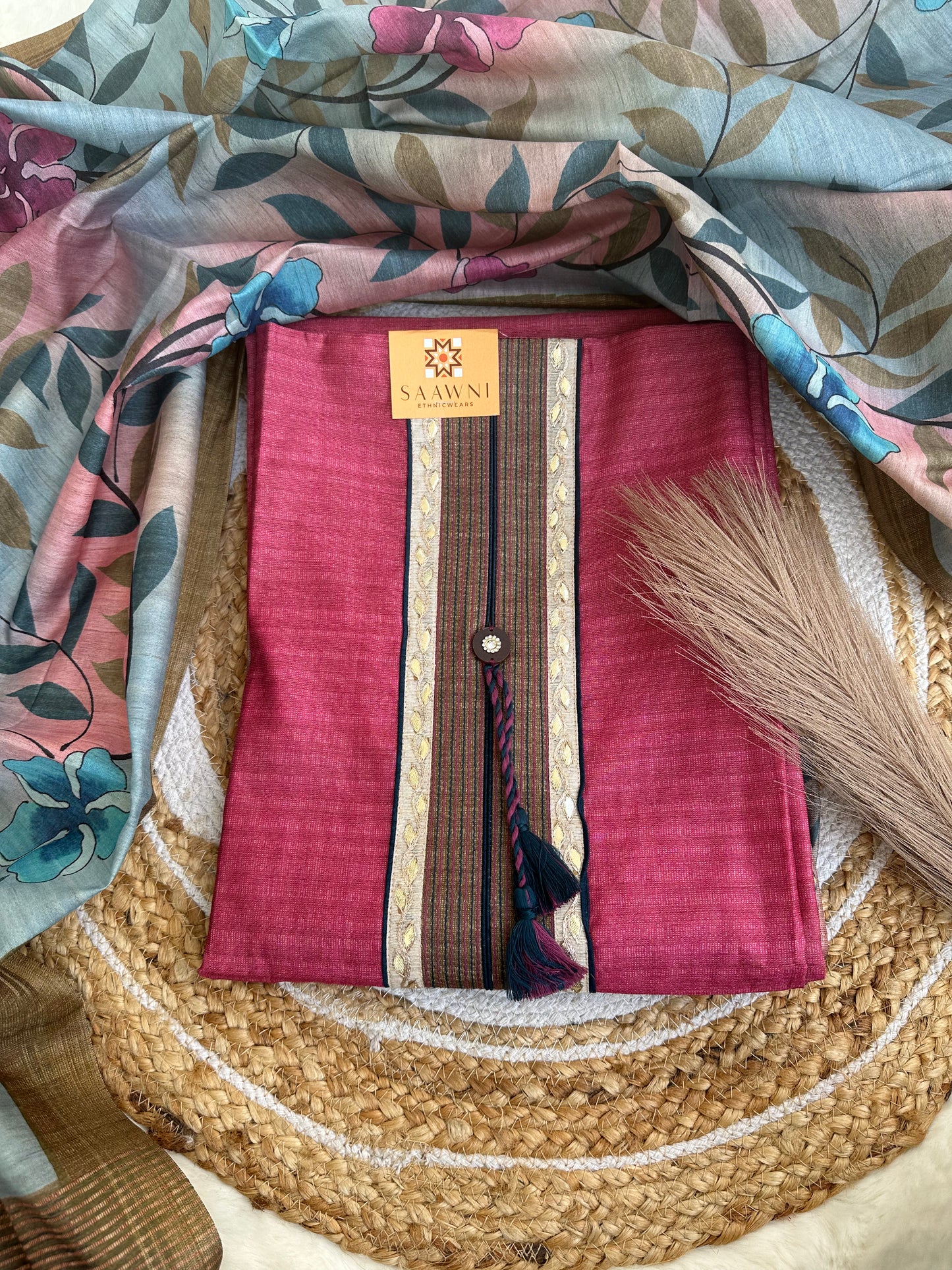 Premium unstitched suit set
