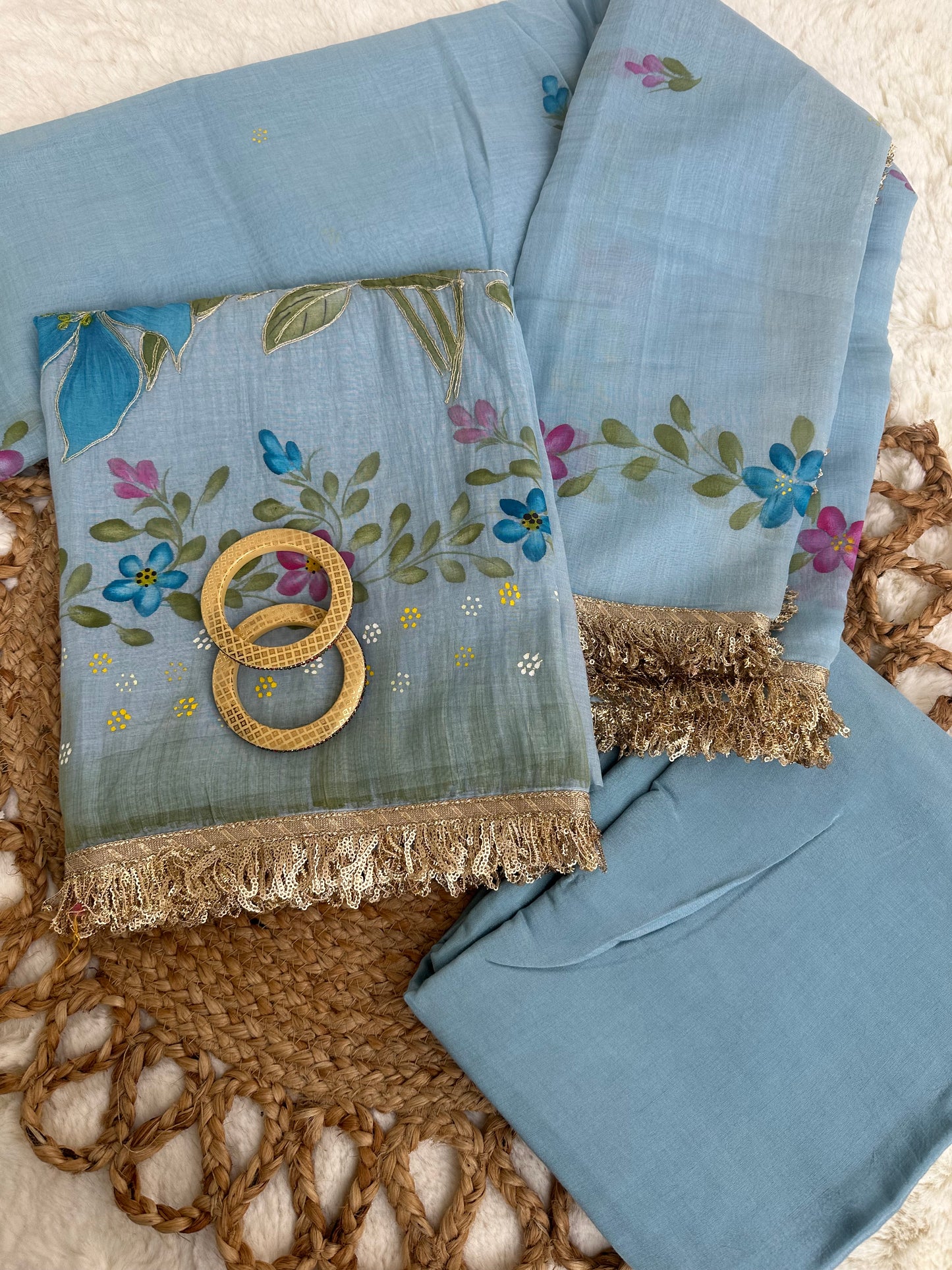 Beautiful premium cotton suit set