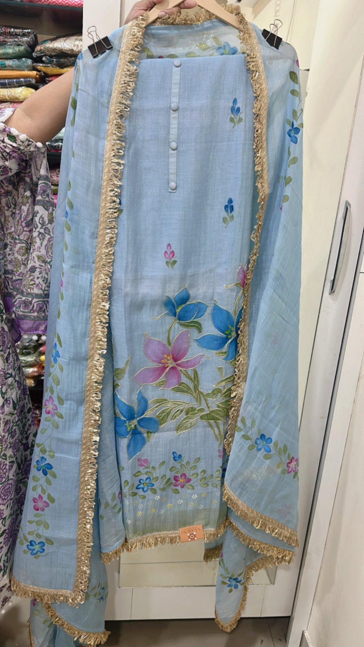 Beautiful premium cotton suit set