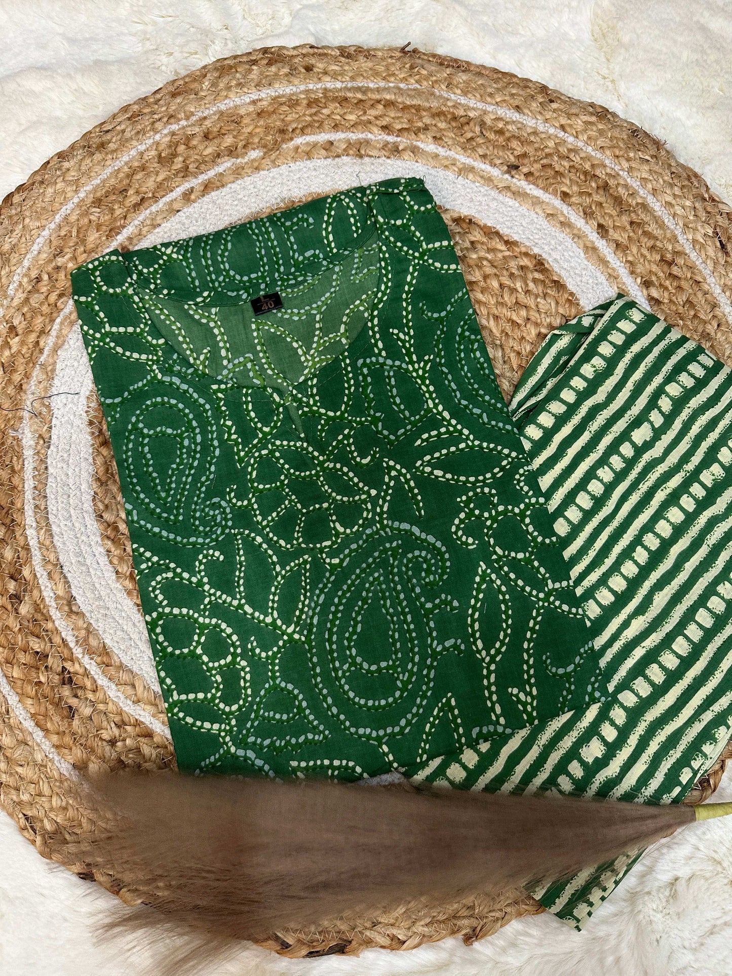 Green coord set