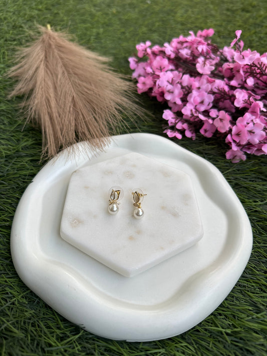 Mini Pearl Earrings