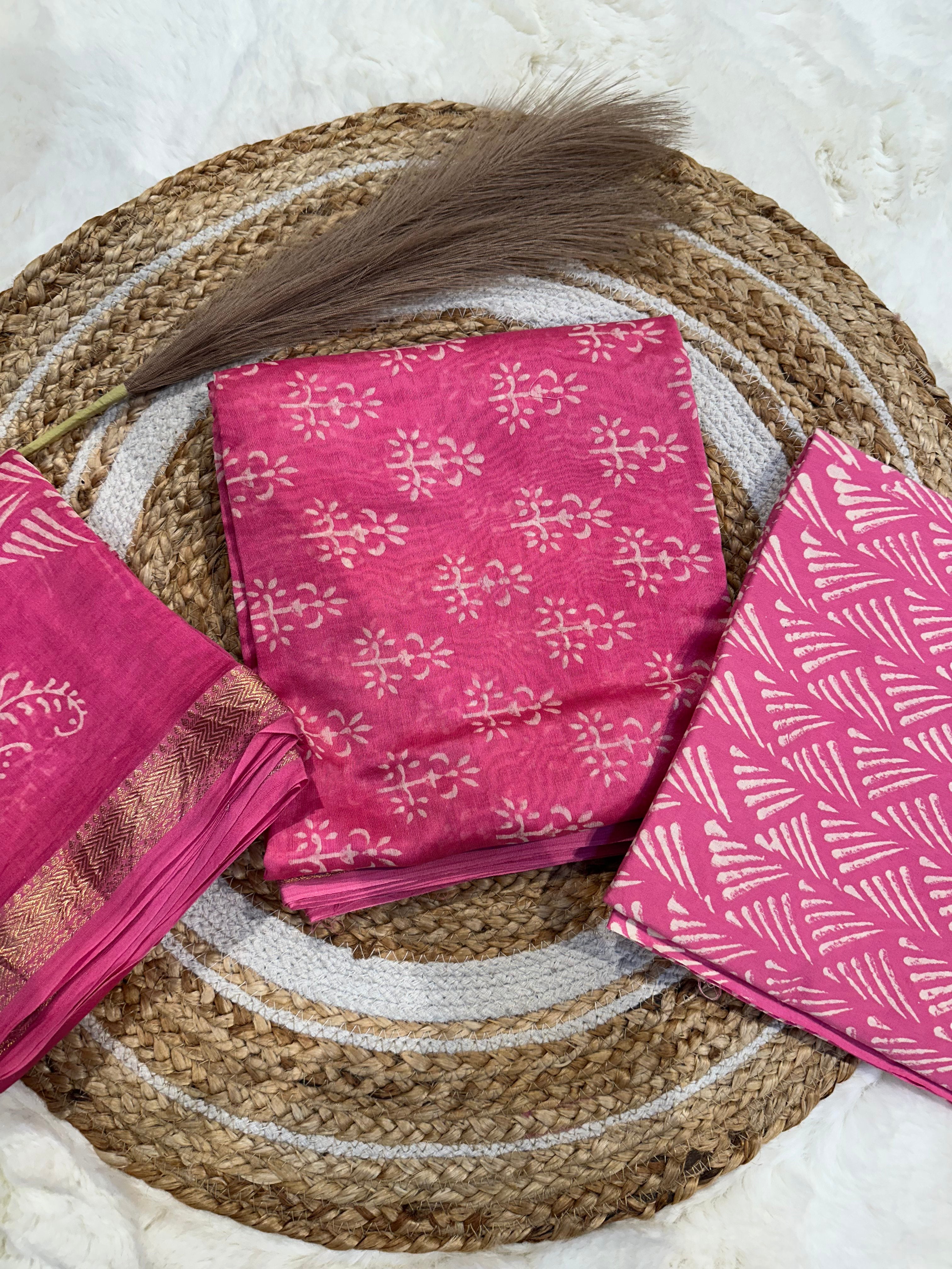 Unstitched cotton suits